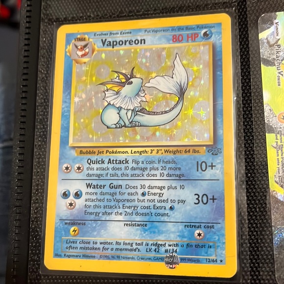 A Pokémon card